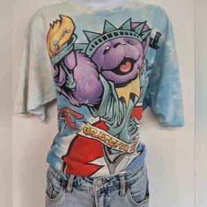 RARE* Vintage Grateful Dead NYC Official Liquid Blue T-Shirt